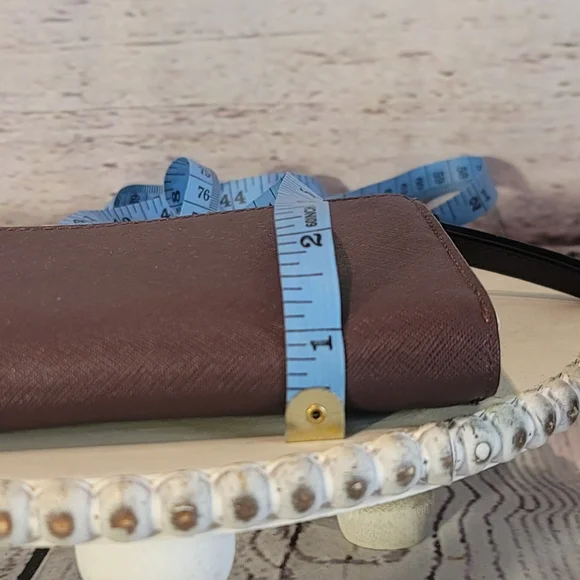 NWOT Kate Spade Schuyler Burgundy Large Continental Wallet Wristlet - Picture 10 of 12